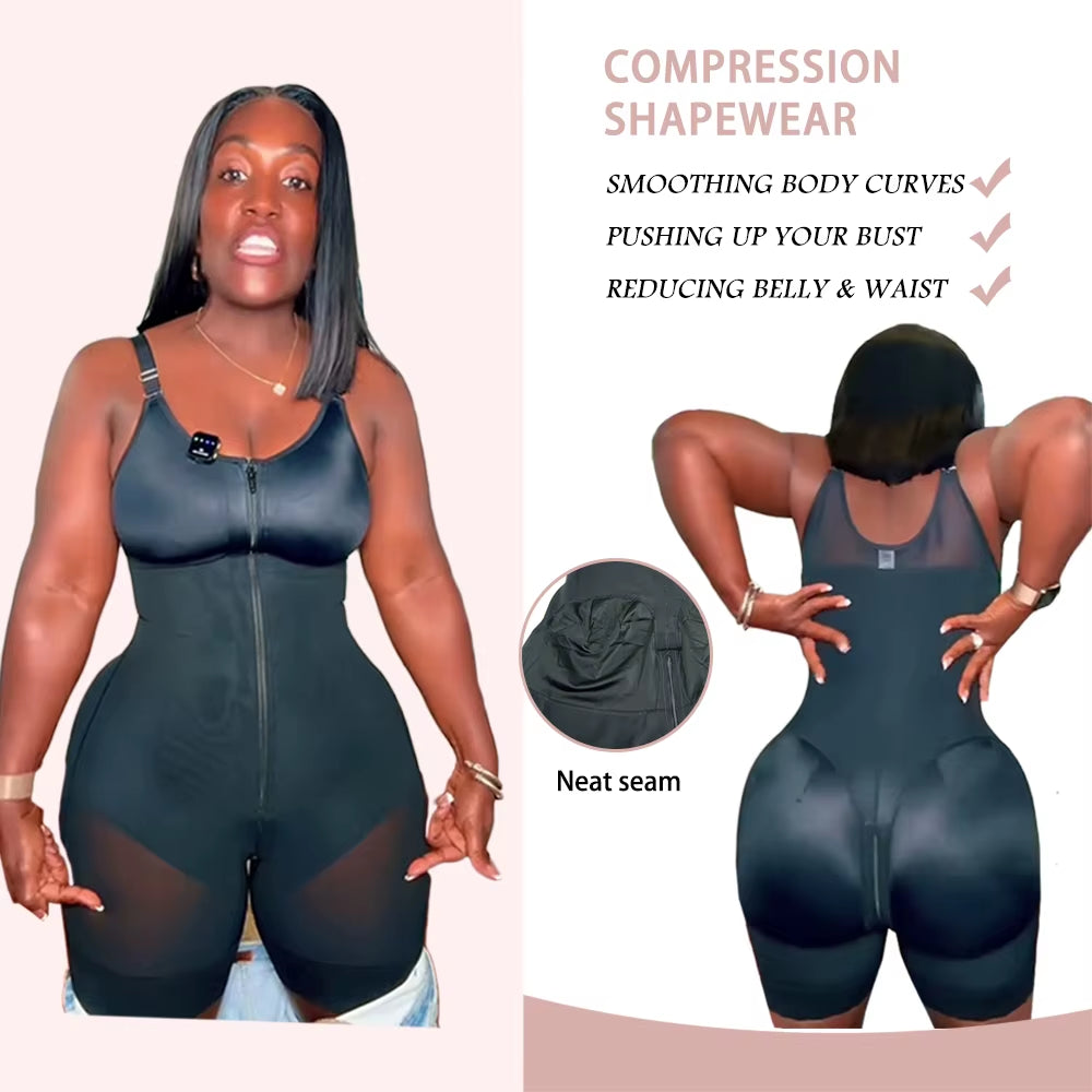 Elevate Your Curves with the 2026 Colombian Shapewear Waist Trainer - Women’s Body Shaper Girdles with Zipper for Ultimate Slimming and Comfort
