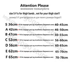 Anti chafing thigh bands Sexy Lace two anti-slip silicone strips
