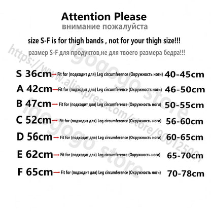 Anti chafing thigh bands Sexy Lace two anti-slip silicone strips