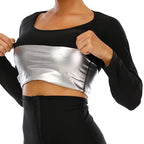 Body Shaper Long Sleeve TOP Sauna Shapers Hot Sweat Sauna Effect