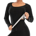 Body Shaper Long Sleeve TOP Sauna Shapers Hot Sweat Sauna Effect