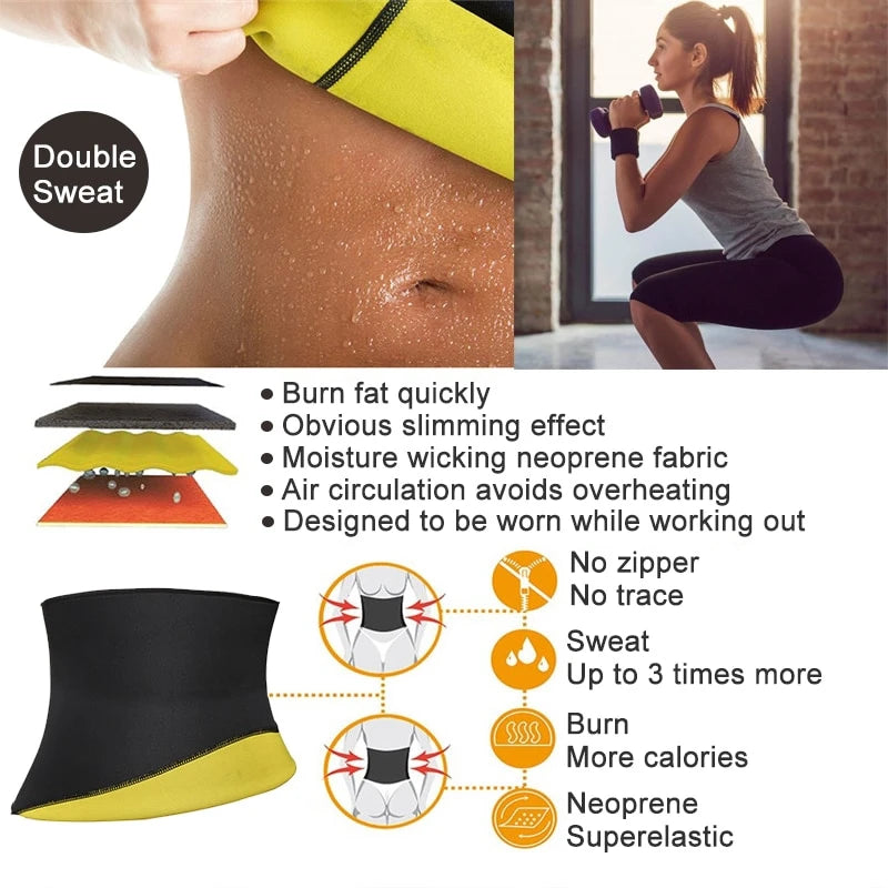 Waist Trainer Neoprene Sweat Shapewear