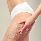 Anti chafing thigh bands Sexy Lace two anti-slip silicone strips