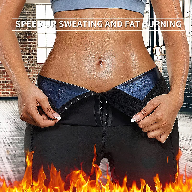 Hot Sweat Sauna Panties Body Shaper Shorts Weight Loss Slimming Shapewear