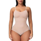 1 Piece Solid Seamless Brief Shaping Shapewear Bodysuit
