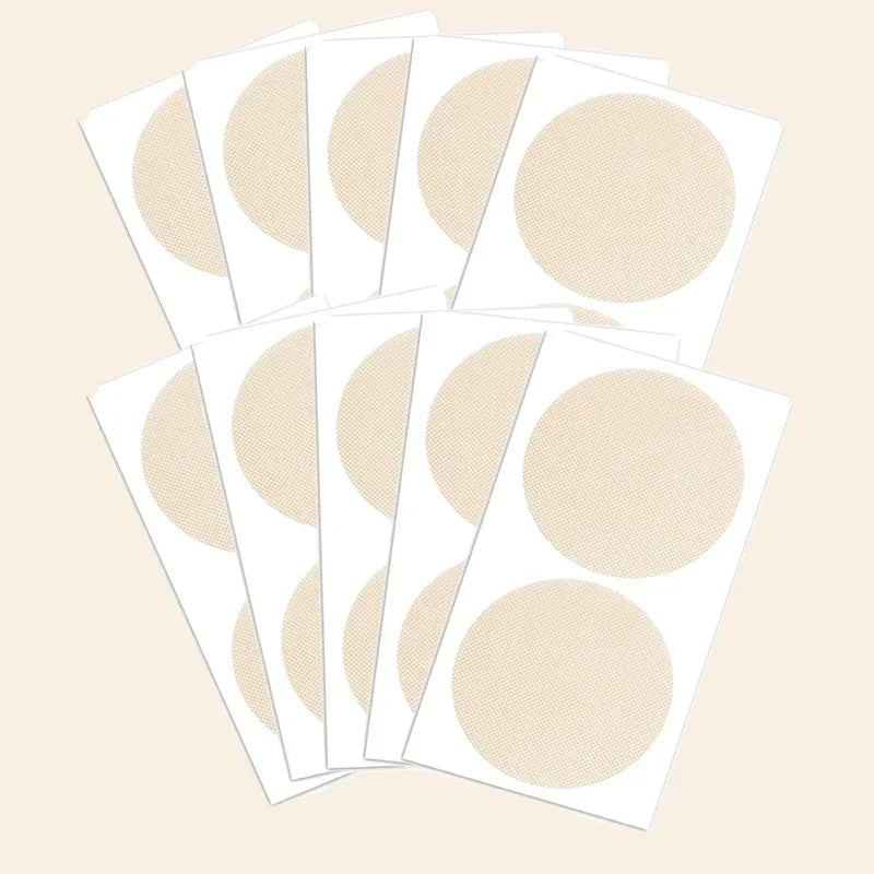 Women Men Invisible Nipple Cover Waterproof Chest Pads