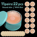 11 Pairs/22 Pieces of Reusable Silicone Nipple Covers