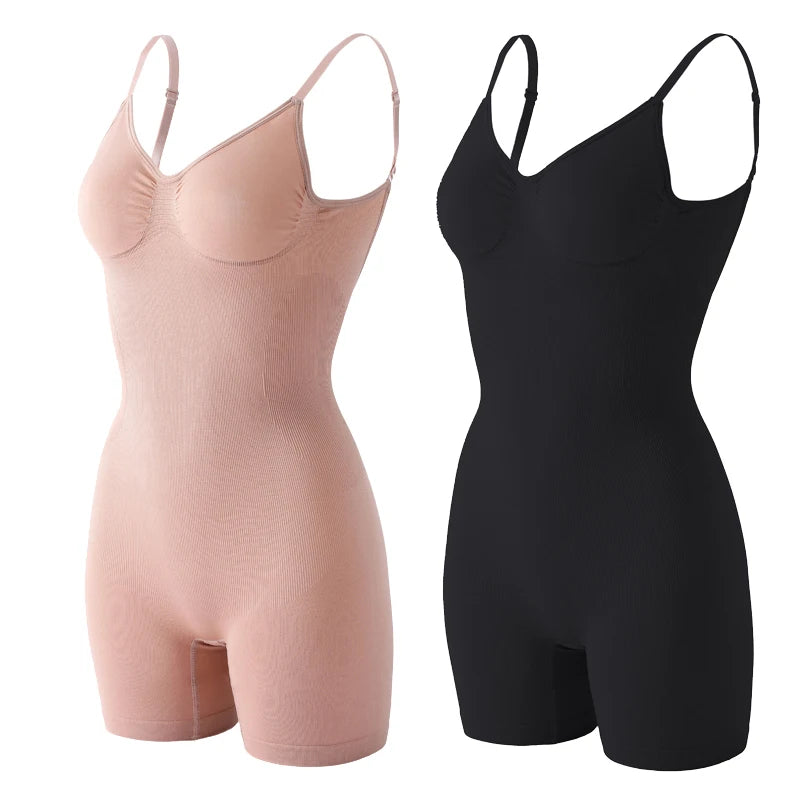 Seamless Low Back Bodysuit Shapewear Women Butt Lifter