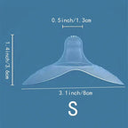 2pcs Silicone Nipple Protector With Storage Box