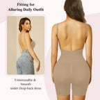 Invisible Seamless Bodysuit Shapewear Women Backless Design