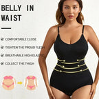 1 Piece Solid Seamless Brief Shaping Shapewear Bodysuit