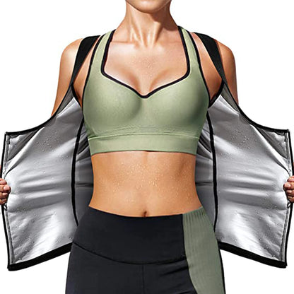 Women Tank Top Sauna Shaper Vest Thermo Sweat Shapewear