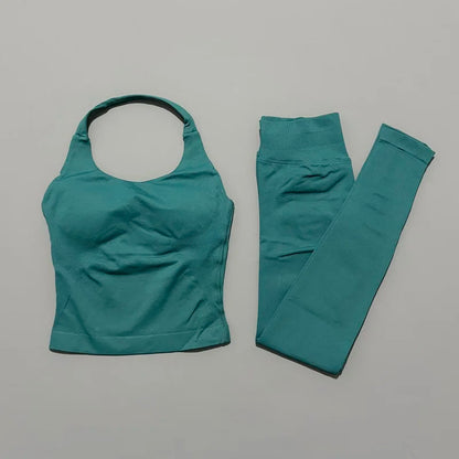 2 Pieces Sportswear Women Yoga Set Gym Clothes Sportswear