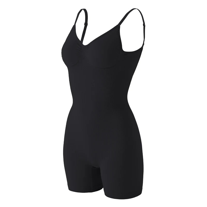 Seamless Low Back Bodysuit Shapewear Women Butt Lifter