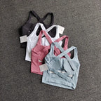Women Sports Bra Top Push Up Fitness Yoga Bra Underwear Sport