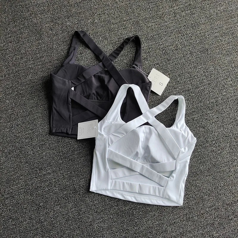 Women Sports Bra Top Push Up Fitness Yoga Bra Underwear Sport