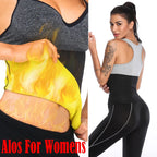 Men Body Shaper Sweat Waist Cinchers Trainer Belt Band Belly