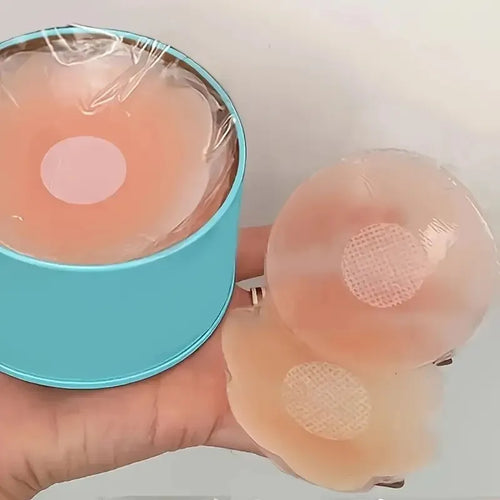 11 Pairs/22 Pieces of Reusable Silicone Nipple Covers