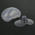 2pcs Silicone Nipple Protector With Storage Box