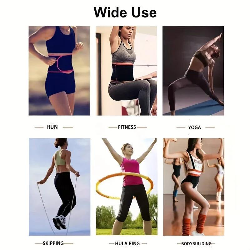 Sports Saun Sweat Burst Waist Support Belt | Shape Running Durable Waist Abdominal