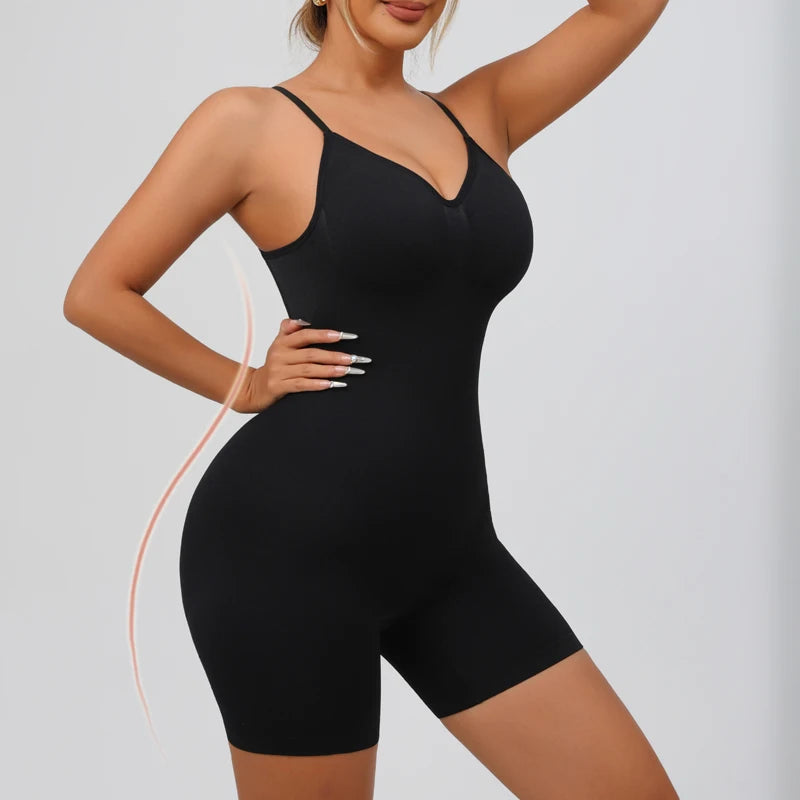 Seamless Low Back Bodysuit Shapewear Women Butt Lifter