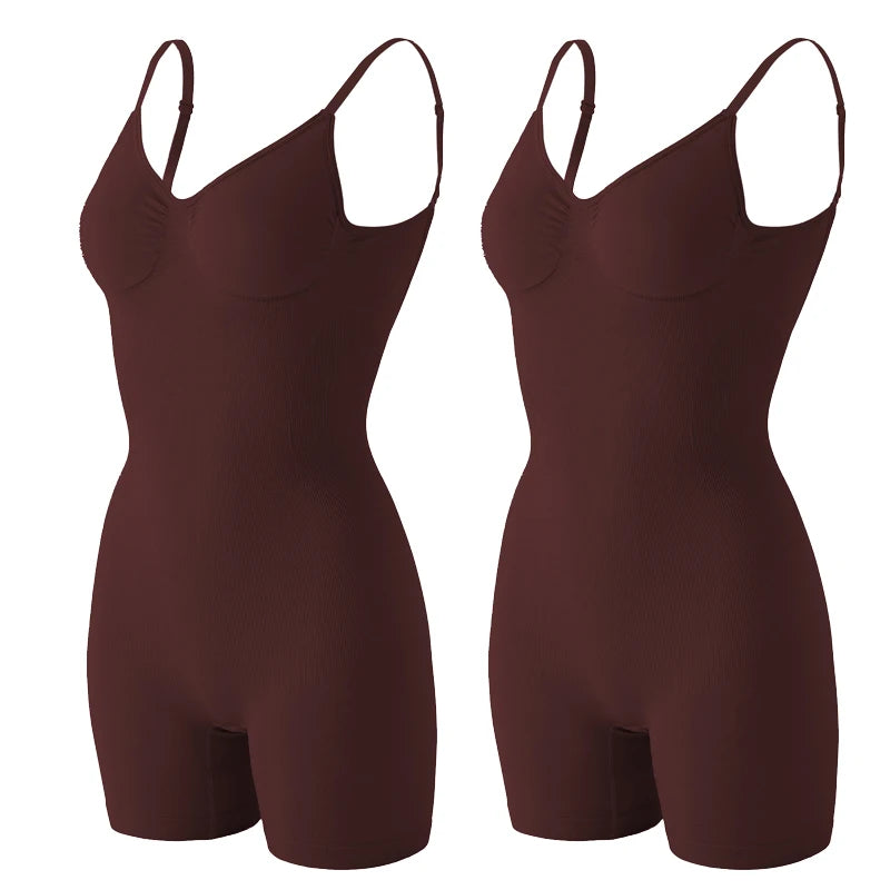Seamless Low Back Bodysuit Shapewear Women Butt Lifter
