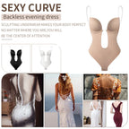 Backless Bodysuit Shapewear for Women Built