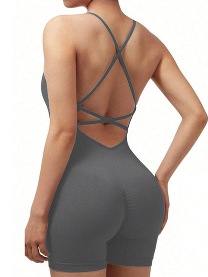 Yoga Sets Gym Jumpsuits Women Sports Overalls Active Wear