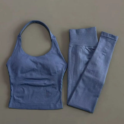 2 Pieces Sportswear Women Yoga Set Gym Clothes Sportswear