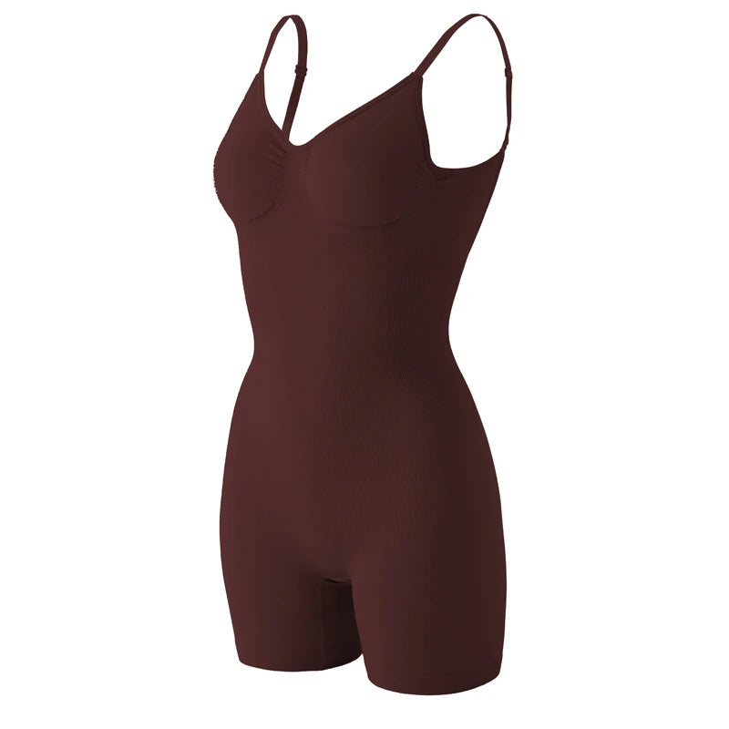 Seamless Low Back Bodysuit Shapewear Women Butt Lifter