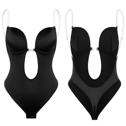 Backless Bodysuit Shapewear for Women Built