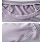 Sportswear Woman Gym 2025 Yoga Clothes Women Butt Cover Short Sleeve T-Shirt