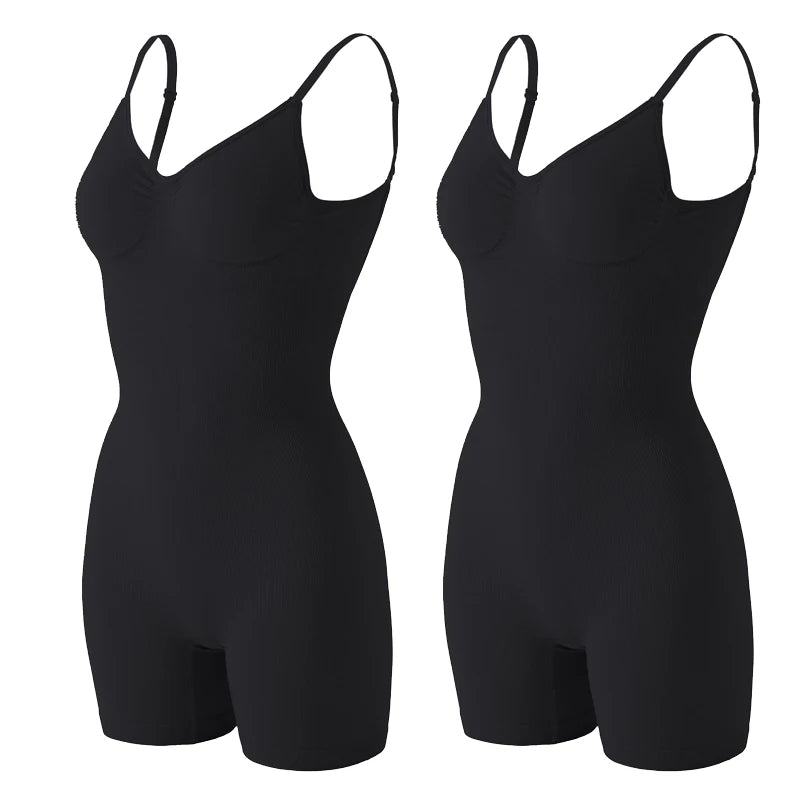 Seamless Low Back Bodysuit Shapewear Women Butt Lifter