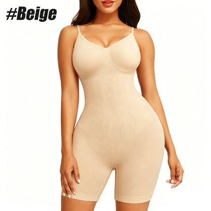 Invisible Seamless Bodysuit Shapewear Women Backless Design