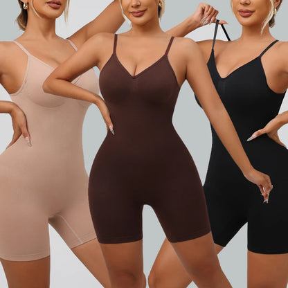 Seamless Low Back Bodysuit Shapewear Women Butt Lifter