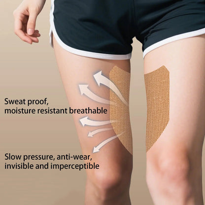 10Pcs Thighs Prevention Anti Friction Pad Non-woven Self-Adhesive Anti-Friction