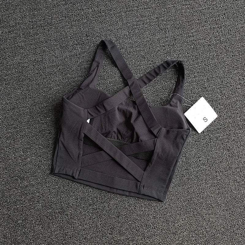 Women Sports Bra Top Push Up Fitness Yoga Bra Underwear Sport