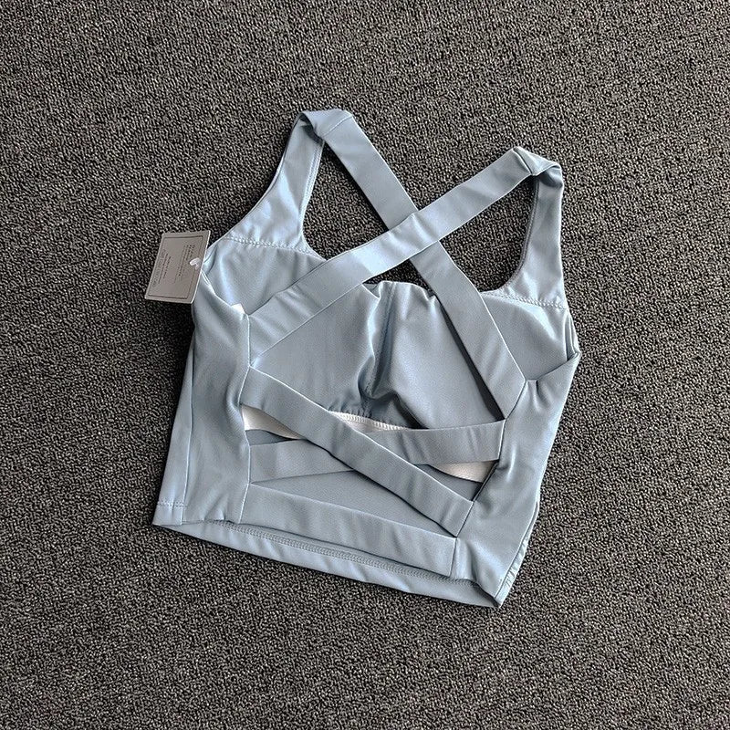 Women Sports Bra Top Push Up Fitness Yoga Bra Underwear Sport