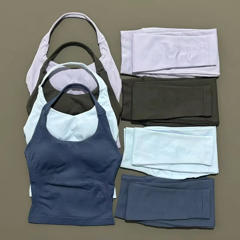 2 Pieces Sportswear Women Yoga Set Gym Clothes Sportswear