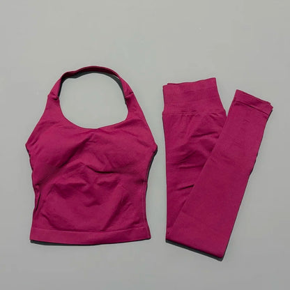 2 Pieces Sportswear Women Yoga Set Gym Clothes Sportswear