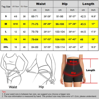 Hot Sweat Sauna Panties Body Shaper Shorts Weight Loss Slimming Shapewear