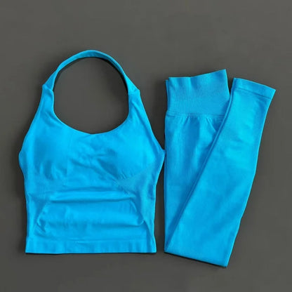 2 Pieces Sportswear Women Yoga Set Gym Clothes Sportswear
