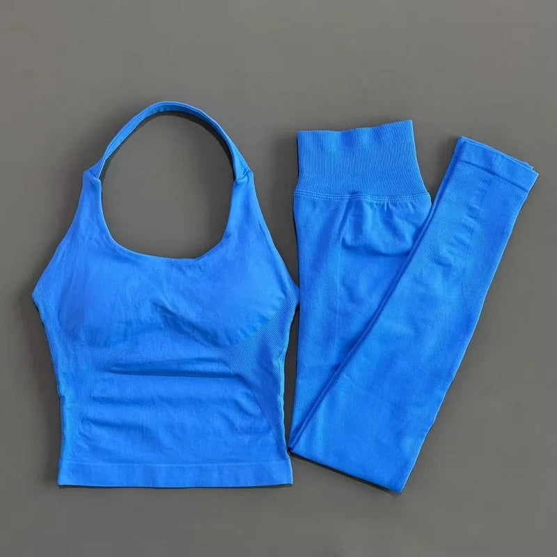 2 Pieces Sportswear Women Yoga Set Gym Clothes Sportswear