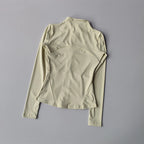 Women Sports Jacket Zip Fitness Yoga Shirt Workout Running Coats