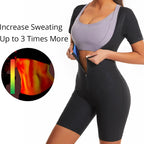 Women Sauna Suit Sweat Shirts Slimming Hot Thermal Fat Burning Shaper