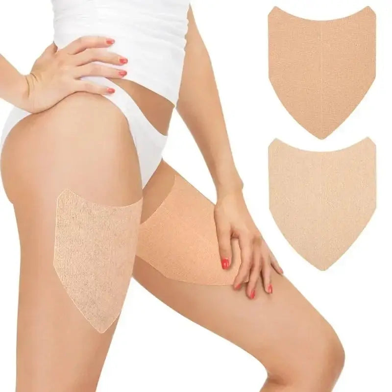 10Pcs Thighs Prevention Anti Friction Pad Non-woven Self-Adhesive Anti-Friction