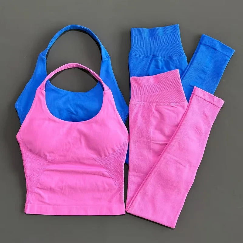 2 Pieces Sportswear Women Yoga Set Gym Clothes Sportswear