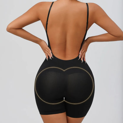 Seamless Low Back Bodysuit Shapewear Women Butt Lifter