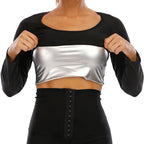 Body Shaper Long Sleeve TOP Sauna Shapers Hot Sweat Sauna Effect