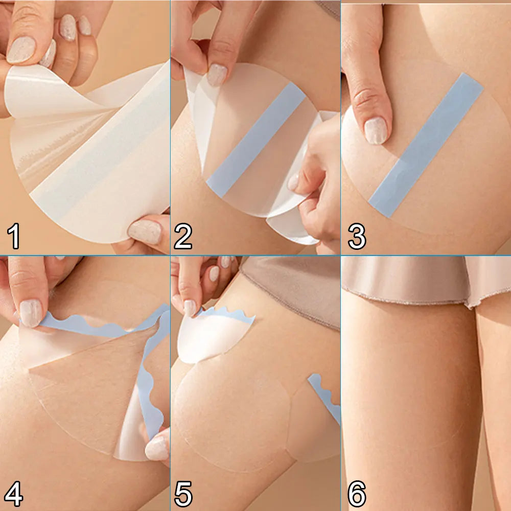 10Pcs/Set Anti Chafing Thigh Chafing Protection Invisible Body Anti-Friction Pads